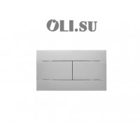 Панель SLIM INOX Oli, двойной слив, хром мат. арт. 057141